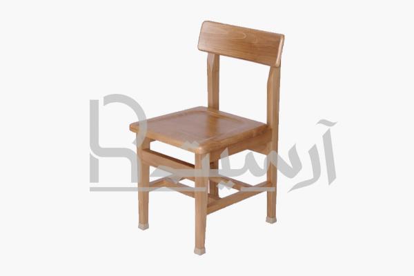 اندازه های مختلف صندلی مطالعه چوبی
